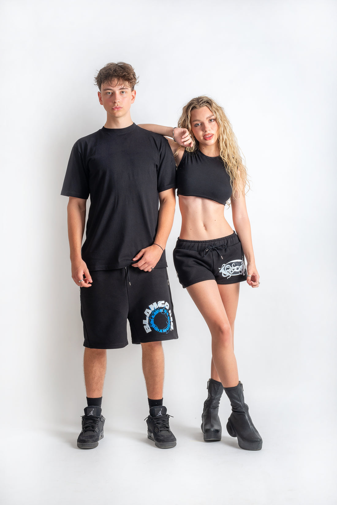 BLANCO AIR Horseshoe Sweatshorts - Black