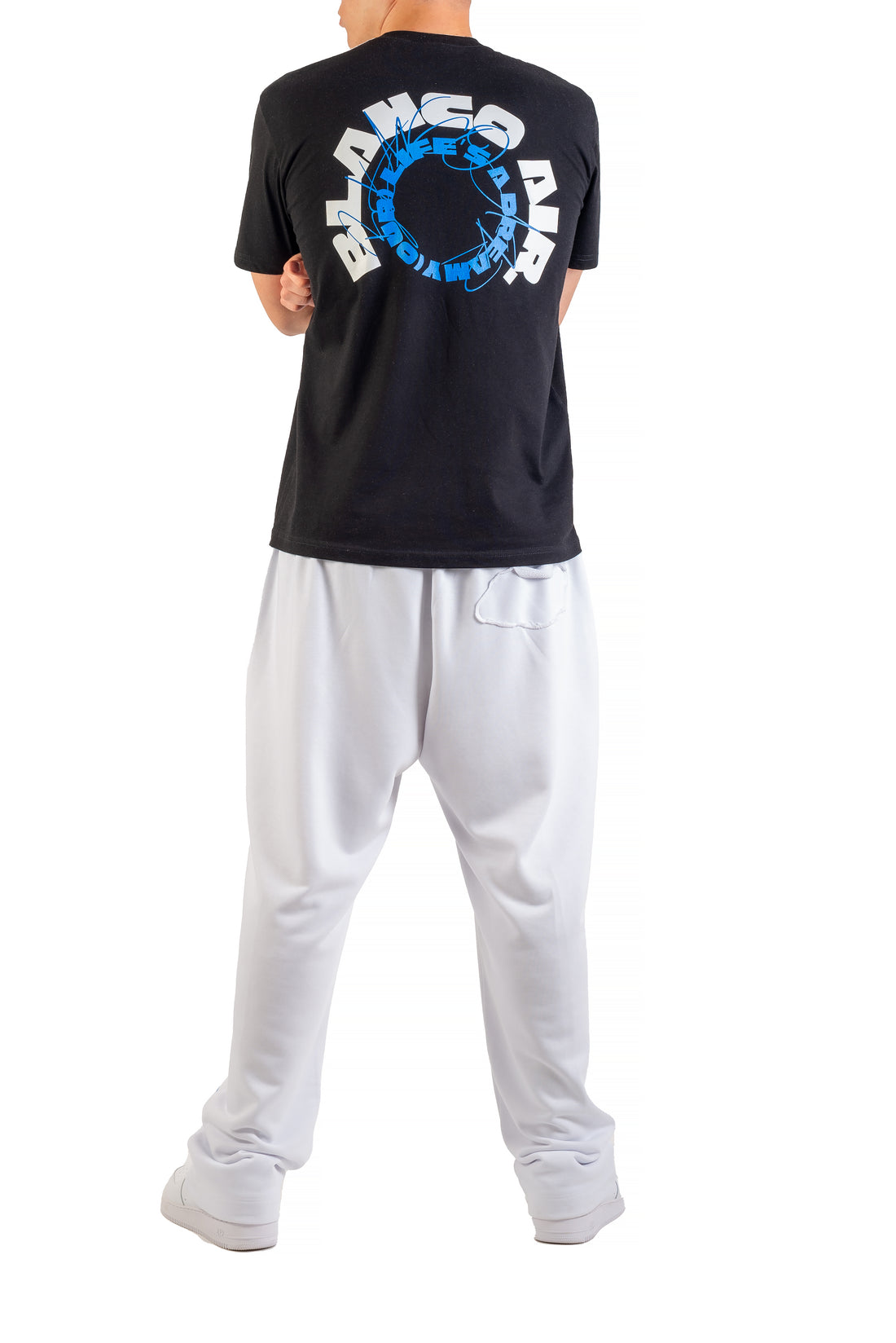 YLAD Blue Accent Baggy Sweatpants