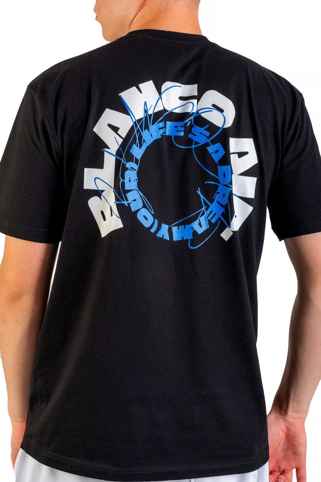 BLANCO AIR Blue Horseshoe T-Shirt