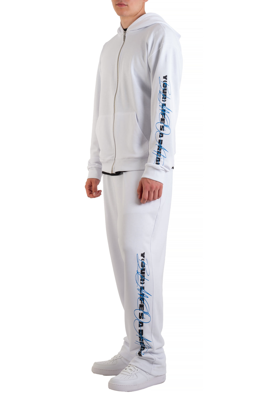 YLAD Blue Accent Baggy Sweatpants