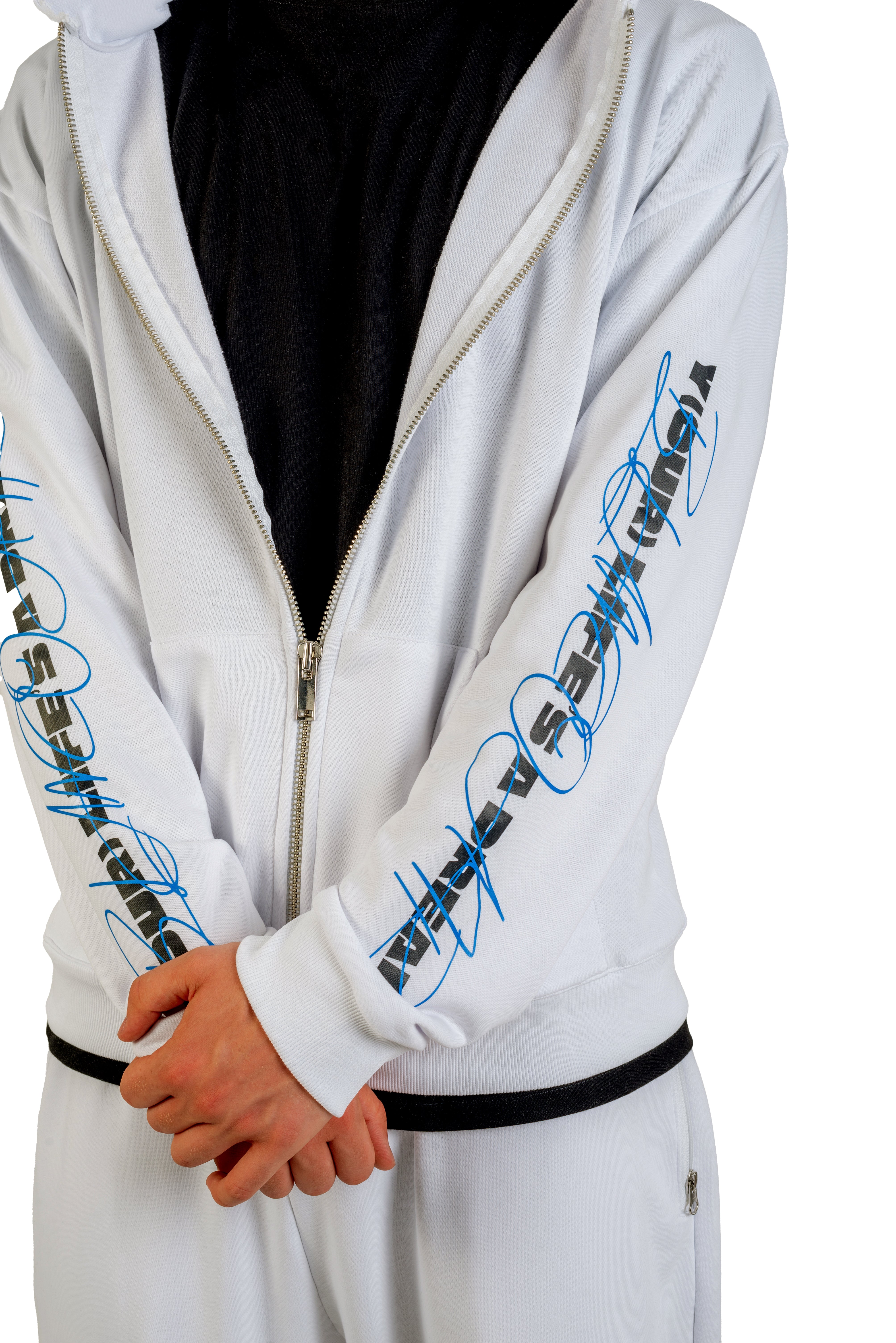 Buy High Quality Men's BLANCO AIR Horseshoe Zip-Up Hoodie